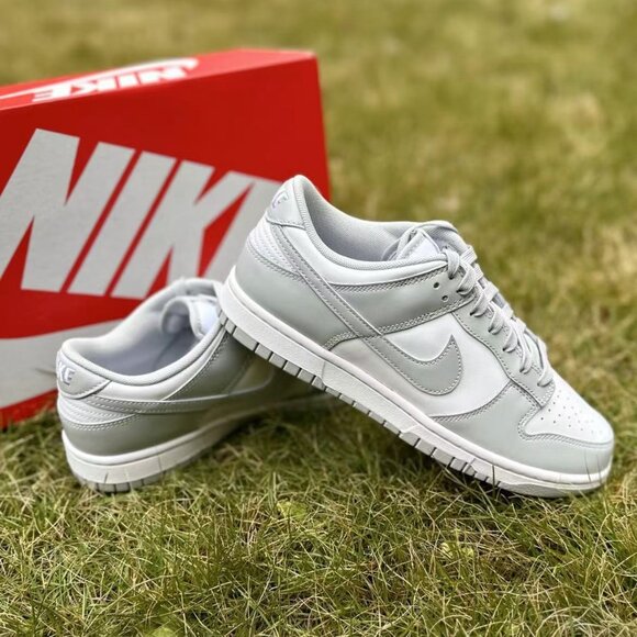 Women's Nike Dunk Low Light Gray Monochrome - Brand New With Original Box - Picture 2 of 6